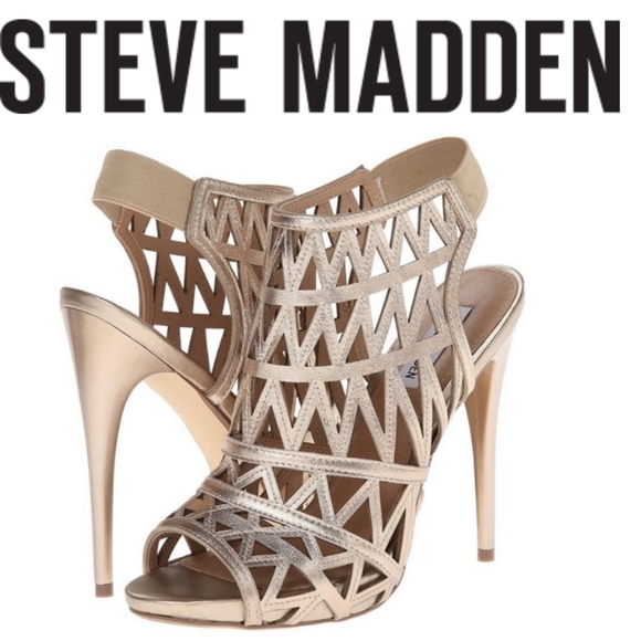 Steve Madden Shoes - Steve Madden • Bratt Caged Sandal Stiletto Heels